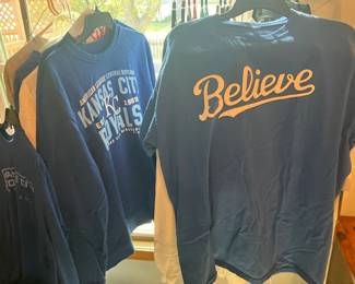 Some of the KC Royals shirts