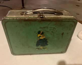 Antique lunch box