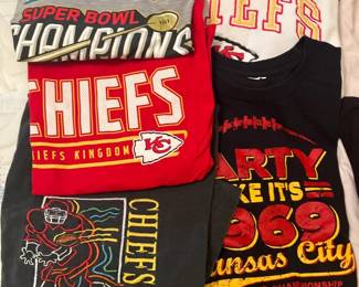Vintage KC Chiefs shirts