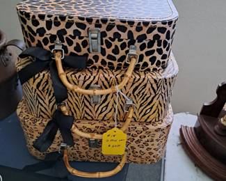 ANIMAL PRINT PURSE/BOXES