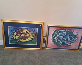 CONTEMPORARY FRAMED ART