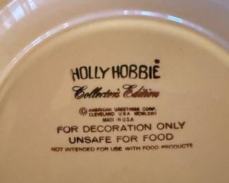 Holly Hobbie Plate