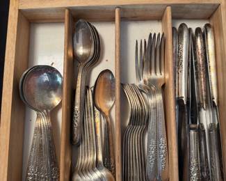 Silver plate set