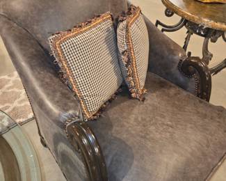 Leather chairs