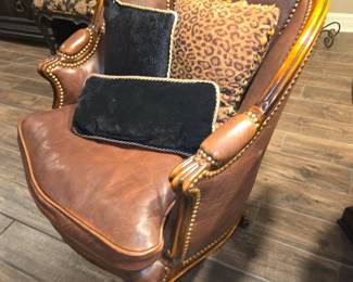Sherrill Leather Chair
