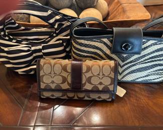 Designer Handbags/ Coach…