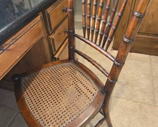 Vintage Cane/bamboo Chair
