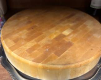 Round Butcher Block