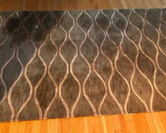 Medium sized contemporary rug