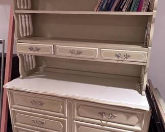 Matching dresser with bookshelf for Henry Link bedroom set