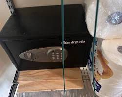 SentrySafe is a compact electronic home safe