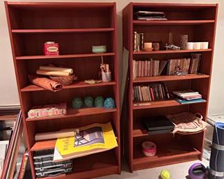 2 Scan Design bookshelves