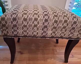 One of 2 identical footstools