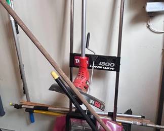 Assorted yardwork tools