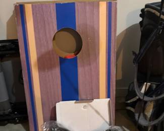 Bag toss boards 