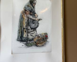 Vegetable Woman by P.Geissler