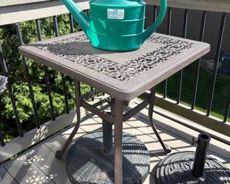 Small patio table 