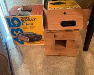 Kodak projector & slide projector 