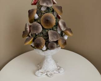 Vintage Italian Porcelain Mushroom piece 
