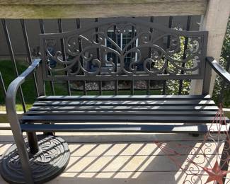 Outdoor bench