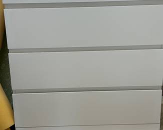 IKEA Malm 3 drawer dresser white 