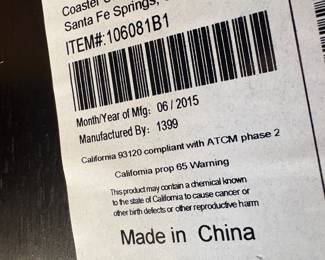 Coaster Brand table 
