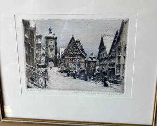 Rottenburg Town by P. Geissler