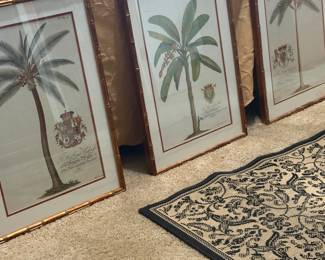 Princess of Wales Royal Crest Wall Art 3 pieces 