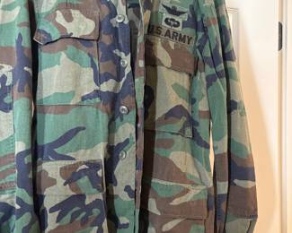 US Army Camo Jacket and Pants set 