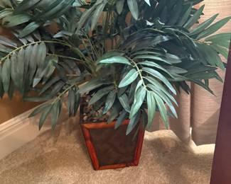 Faux floral plants 
