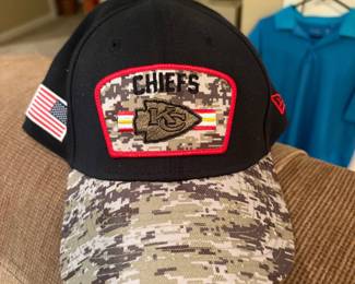 Chiefs clothing and hats 