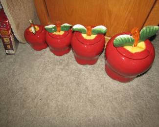 apple canister set
