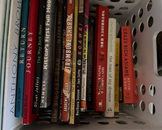 Tons of kids and adult books