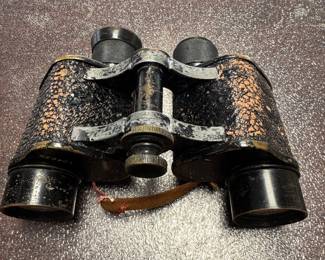 VINTAGE WWII ERA BAUSCH & LOMB MILITARY STEREO BINOCULARS 6 x 30 !!