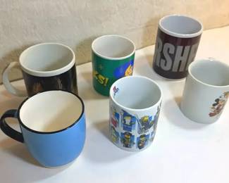 FHM158 - Miscellaneous Lot of Used Mugs