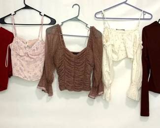 FHM175 - Women’s Casual Tops -Zara, Romwe, Haute Monde, Mahina, & Timing