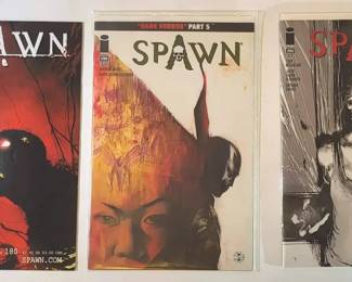 FHM230 - SPAWN Comic Book Lot – 3 Issues #180, #280 & #282 B&W Variant - Image Comics