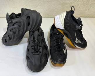 FHM244 - Gently Used Pairs Adidas AdiFOM and Mizuno Wave Momentum Shoes