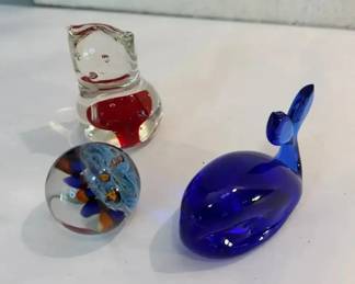 FHM076 - Animal Styled Glass Paper Weights