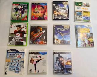 FHM058 - Console Game Lot Bundle - Xbox, PlayStation, Nintendo