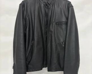 FHM235 - Vintage Cafe Racer Style Leather Jacket