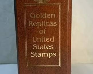 FHM118 - 22kt Golden Replicas of 1980-1981 United States Stamps Book