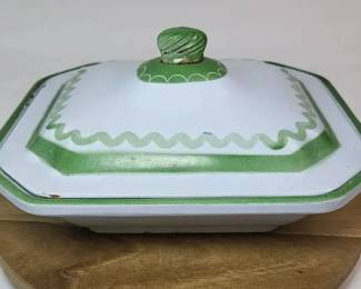 FHM216 - Charming Mid-Century Klafreström C2 Swedish Enamel Cast Iron Covered Casserole