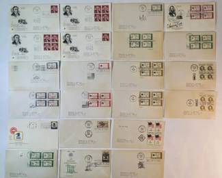 FHM265 - U.S. First Day Cover Stamp Collection - 22 Covers - 1958–1971 - American Credo, 50-Star Fla