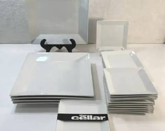 FHM190 - Assortment Of Big And Small Cellar Brand Dishes
