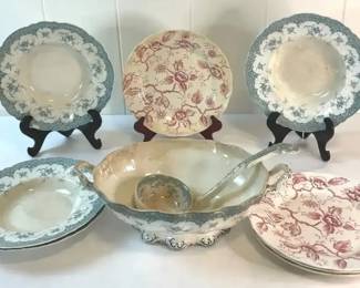 FHM179 - Vintage English Porcelain & Ironstone Tableware Collection