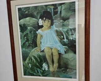 "White Ginger" by Mary Koski  - 34" x 42" 