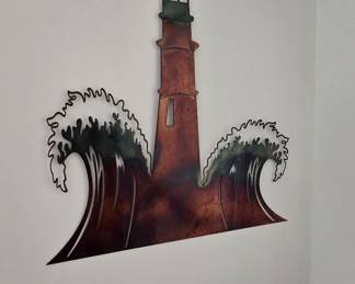 Lighthouse Metal Art