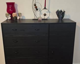 Black Dresser - 46"W x 18"D x 43"H