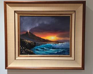 Painting by Anthony Casay - (1942-2010)